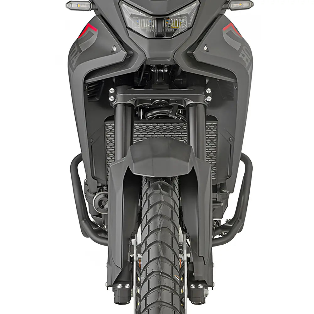 Featuring a black finish and 25 mm diameter steel tubing, this model-specific guard adds a dedicated layer of protection to your motorcycle. 