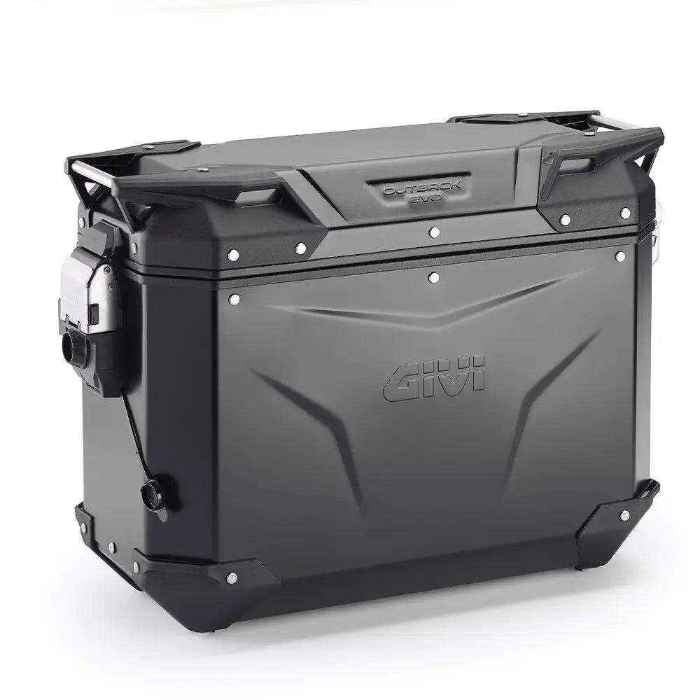 GIVI Outback EVO SMART 37L Black Line Aluminium Side Case