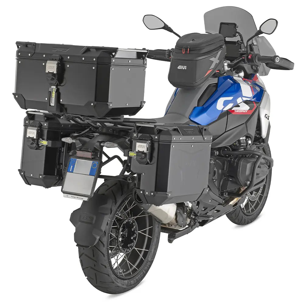 GIVI Outback EVO SMART 37L Black Line Aluminium Side Case