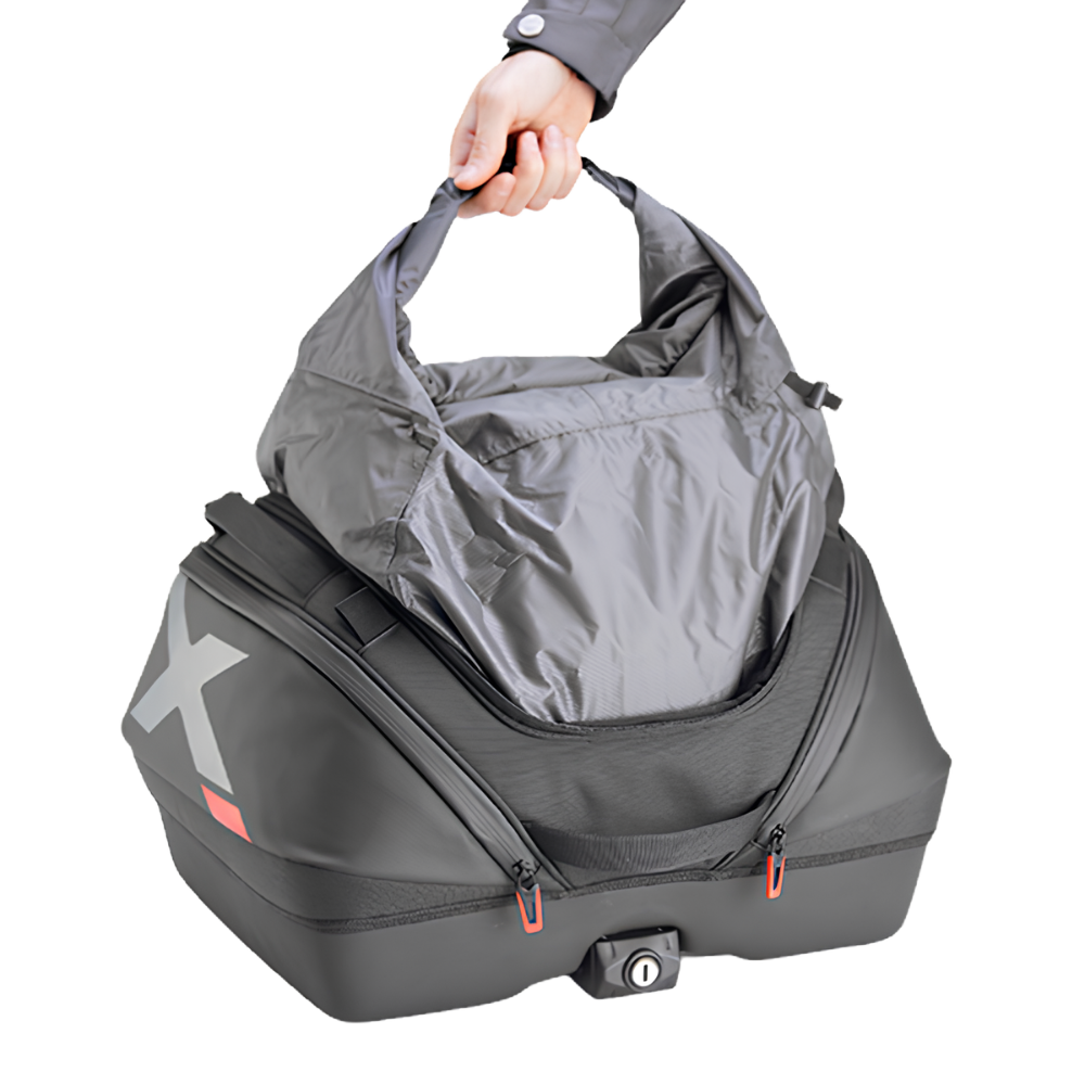 GIVI XL08B 40L MONOKEY top bag with side pockets and reflective inserts – 6KIOM (6K)
