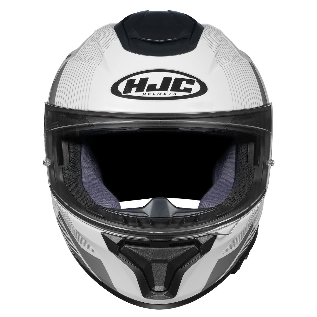 HJC Morix C71 full face helmet white grey color combination