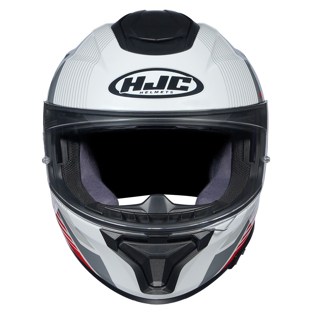 HJC C71 Morix helmet white blue red for street and touring rides