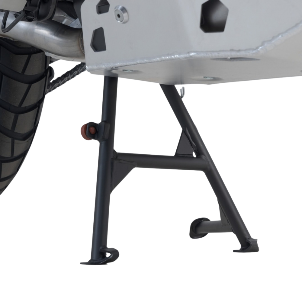 SW-MOTECH centerstand for Honda XL750 Transalp in black powder-coated steel