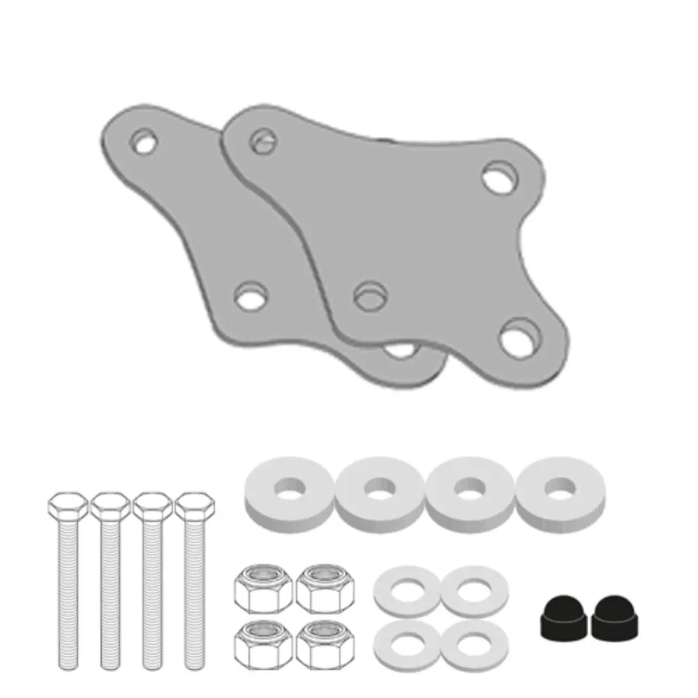 GIVI TNH1201KIT upper crash guard mounting kit for Honda XL750 Transalp E-Clutch 2026, compatible with specified lower engine guard configurations.