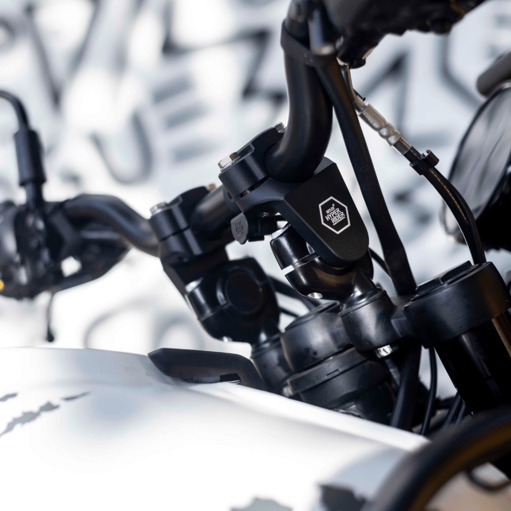 Hyperrider adjustable handlebar riser for RE Himalayan 450