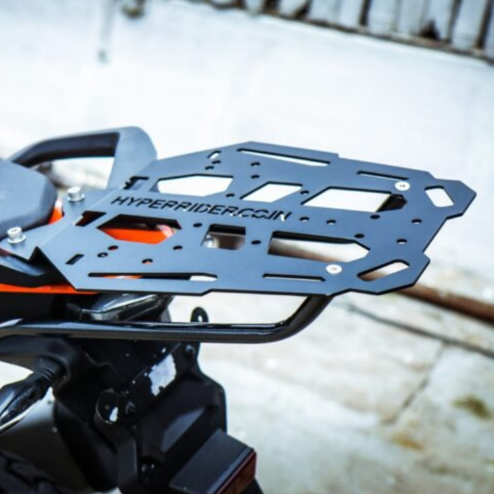 Hyperrider top rack with metal plate for KTM Adventure 250