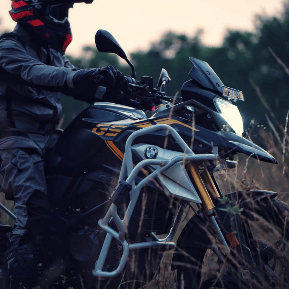 BMW G 310 GS engine crash guard silver Hyperrider