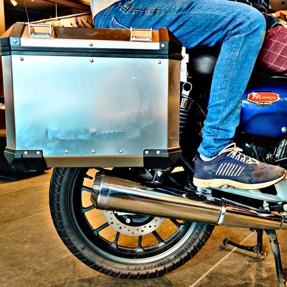 Rear luggage saddle stay for Honda H’ness CB350