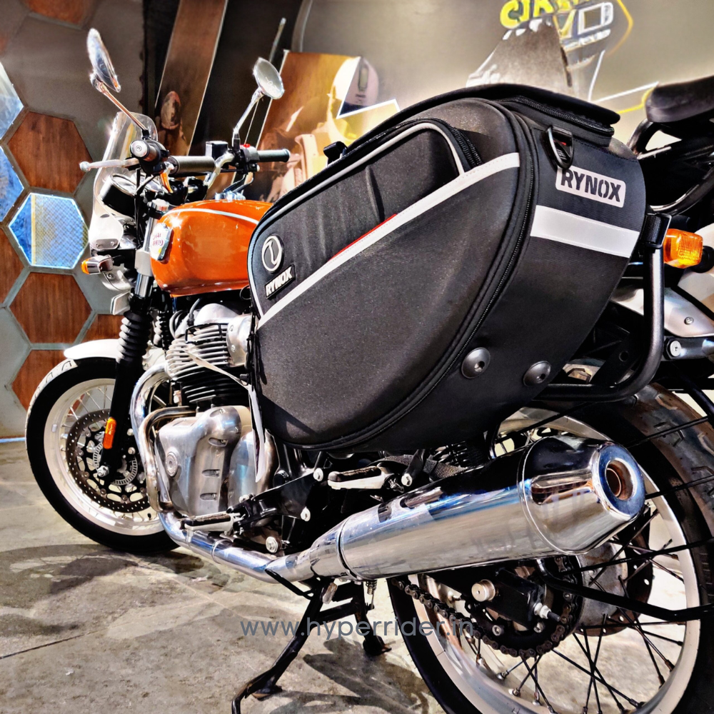 RE Interceptor 650 saddle stay luggage support Hyperrider