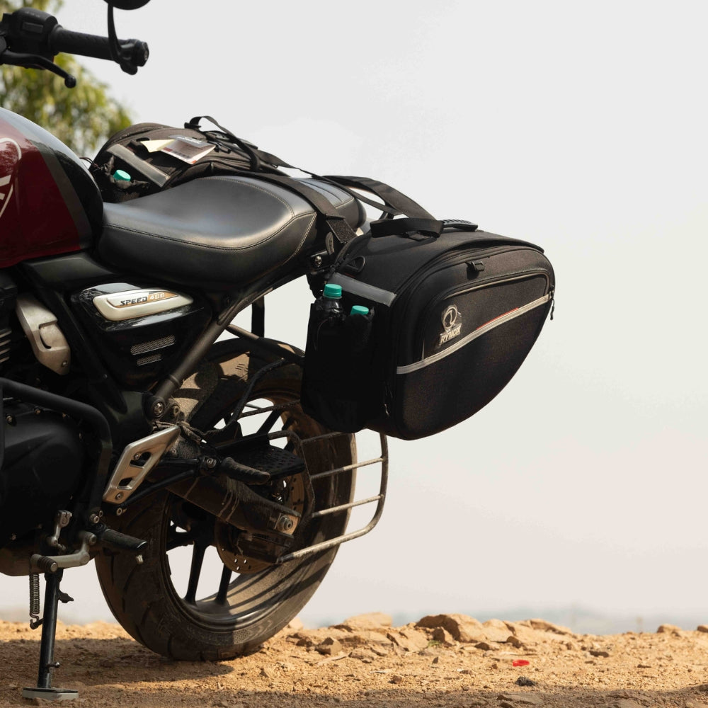 Premium saddle stay luggage support for Triumph Speed T4