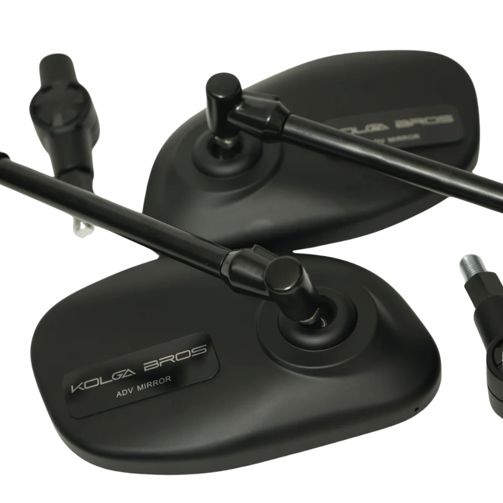 Kolga Bros ADV Mirrors pair, left and right, on white background