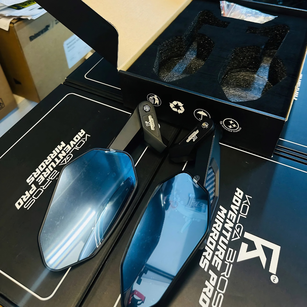 Kolga Bros Adventure Pro Foldable Motorcycle Mirrors