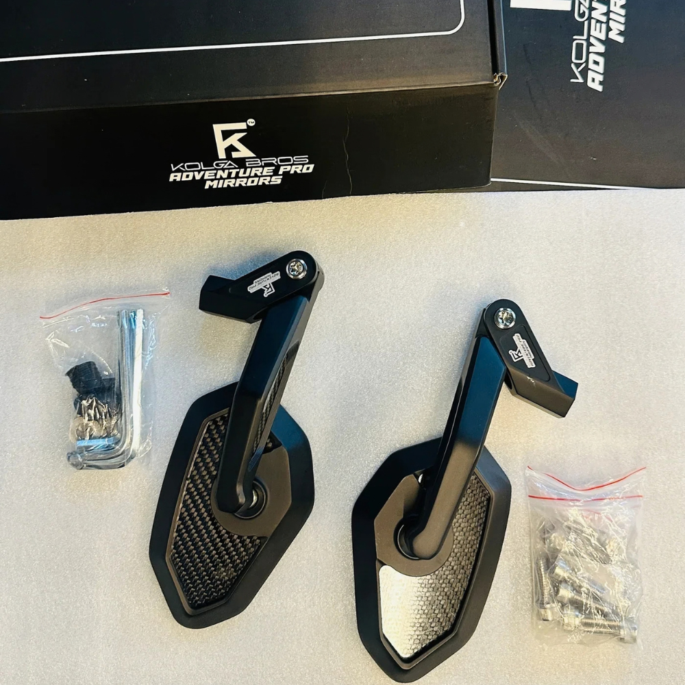 Kolga Bros Adventure Pro Foldable Motorcycle Mirrors