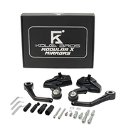 Kolga Bros Modular X motorcycle mirrors pair with removable arm