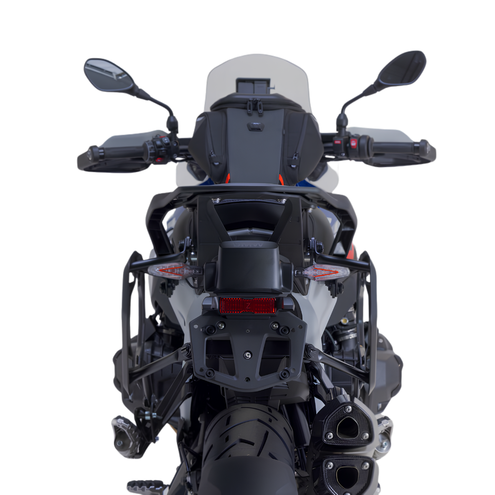 SW-Motech TRAX ADV black aluminium side cases with PRO carriers for BMW R 1300 GS