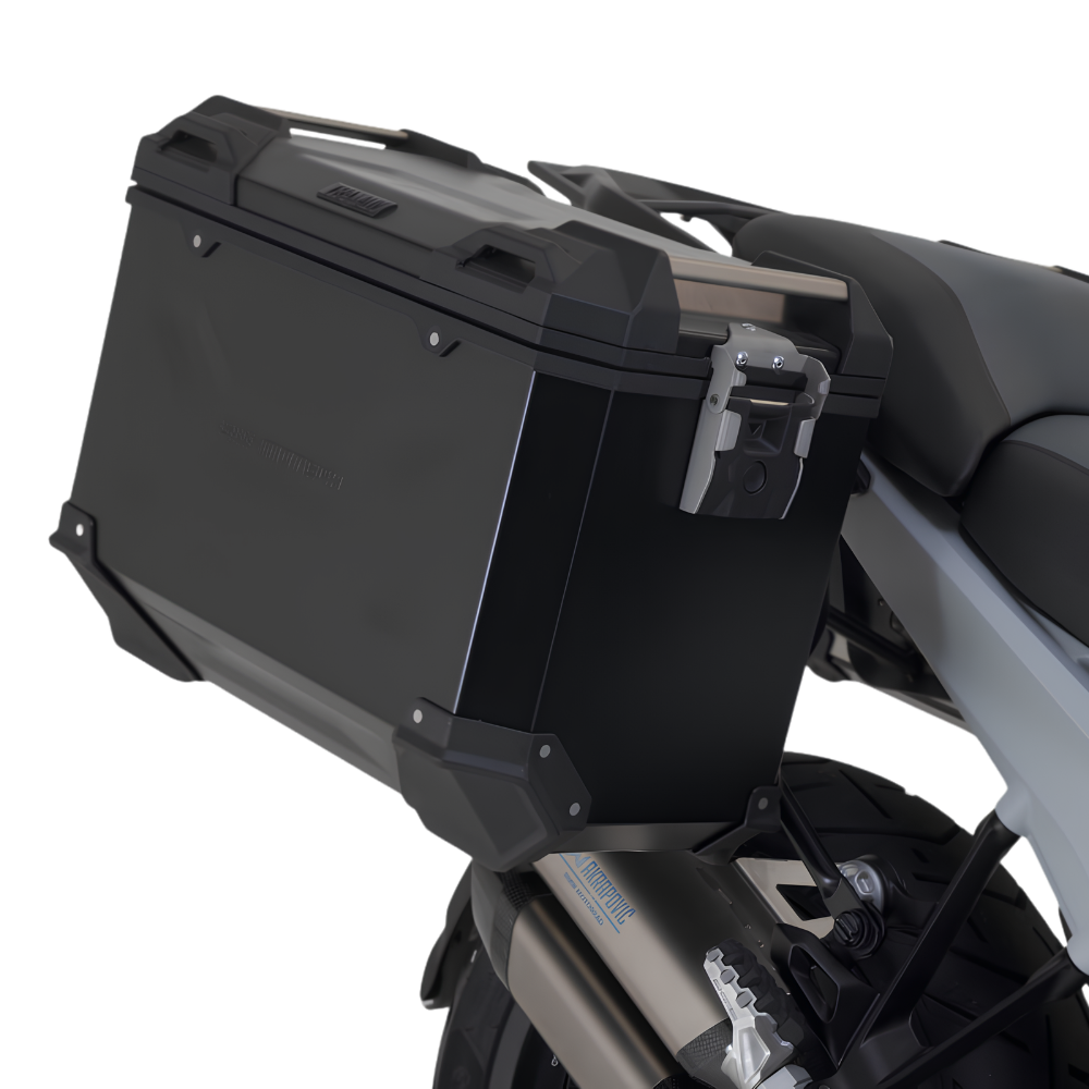 SW-Motech TRAX ADV aluminium side case system with PRO carrier for BMW R 1300 GS