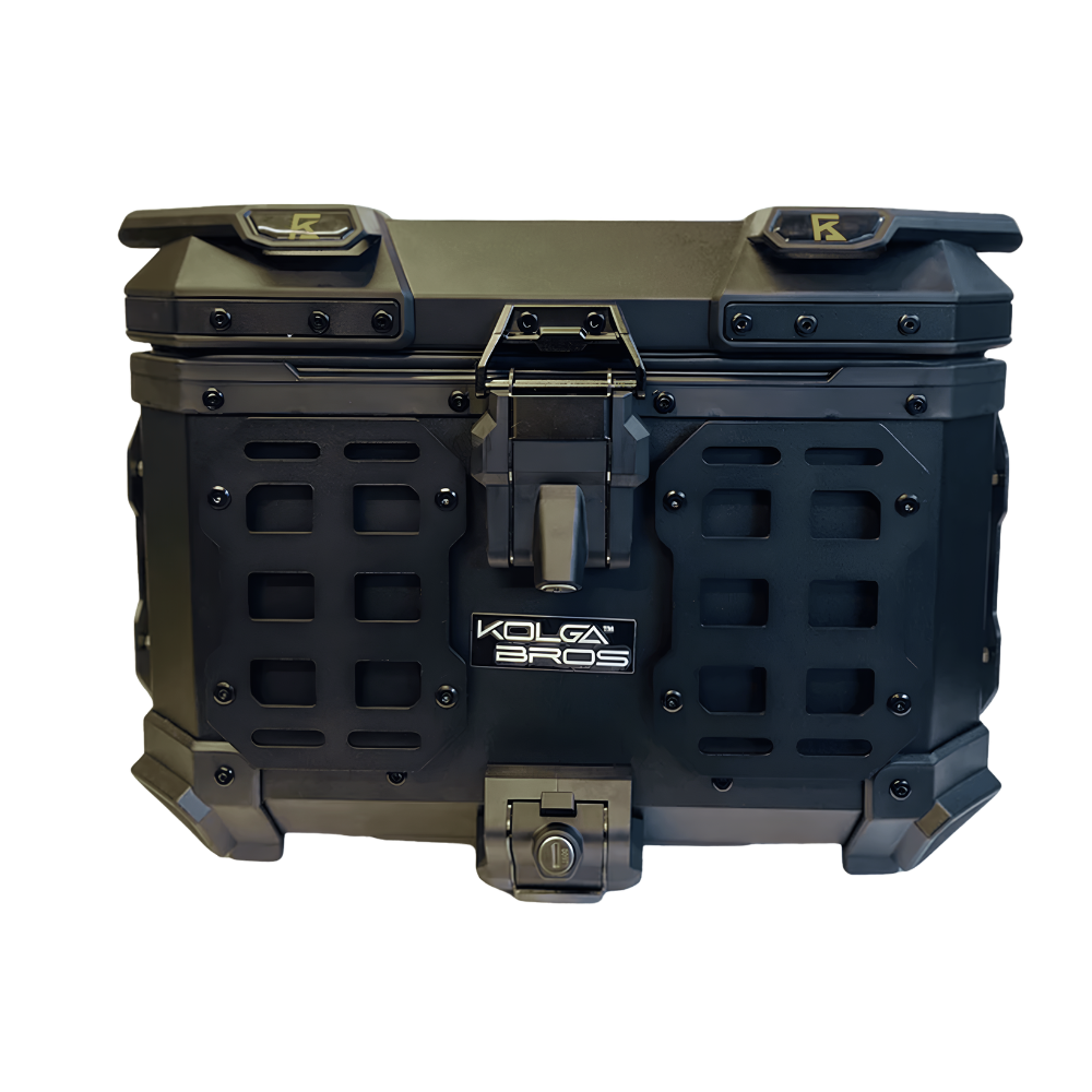KOLGA BROS Adventure Pro 45L aluminium motorcycle top box available at 6KIOM (6K).