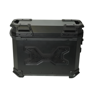 Kolga Bros Carbon Moto side cases (panniers) mounted on a motorcycle
