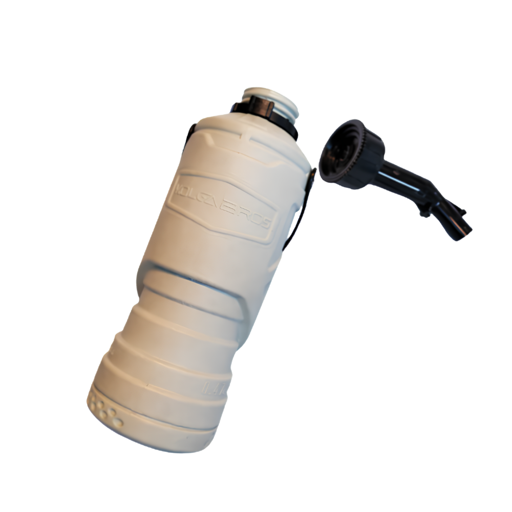 KOLGA BROS RESERVE-X 1.8L fuel storage bottle for long-distance motorcycle travel