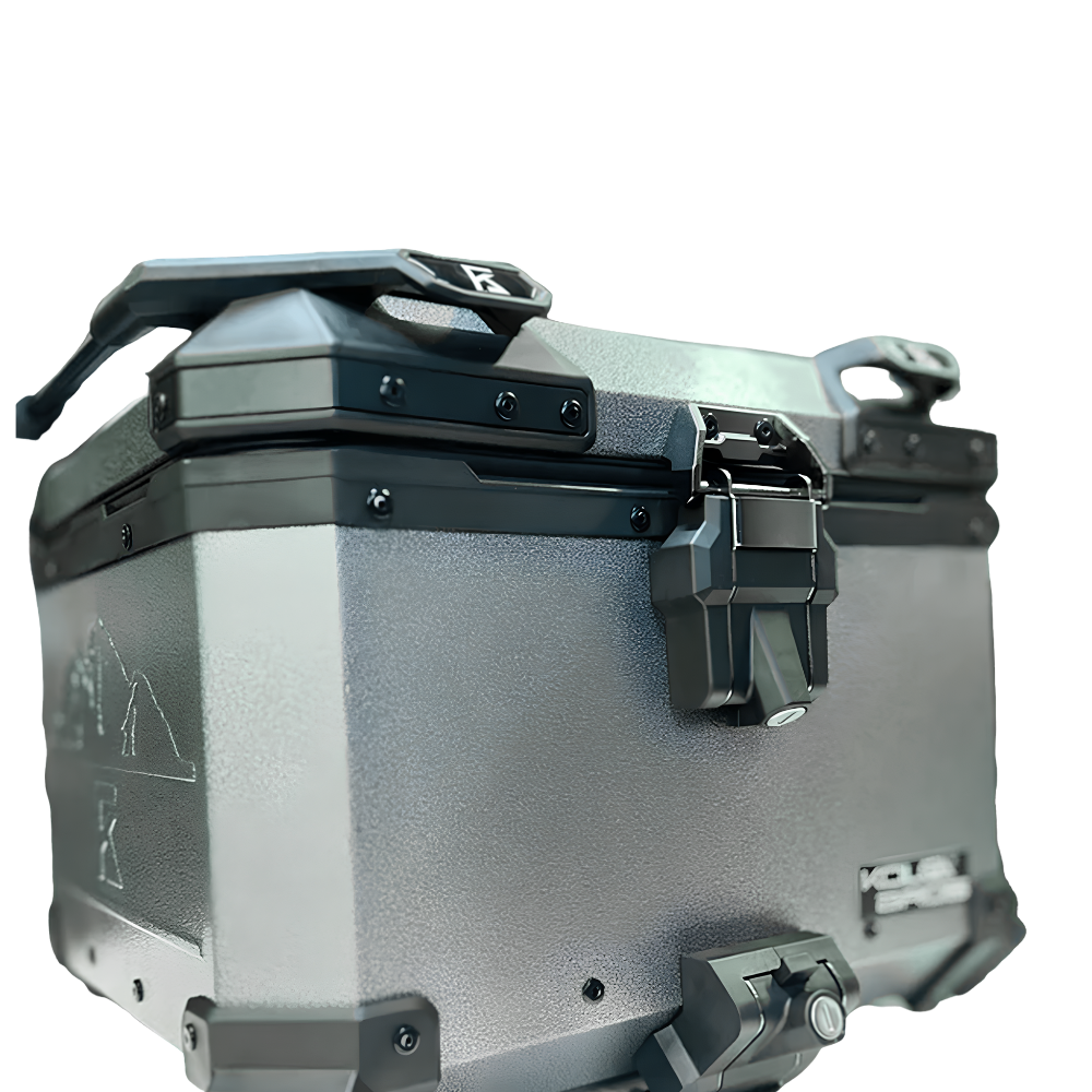 Kolga Bros Beast Moto Trunk 45L with New Terra Lock motorcycle top box at 6KIOM (6K)