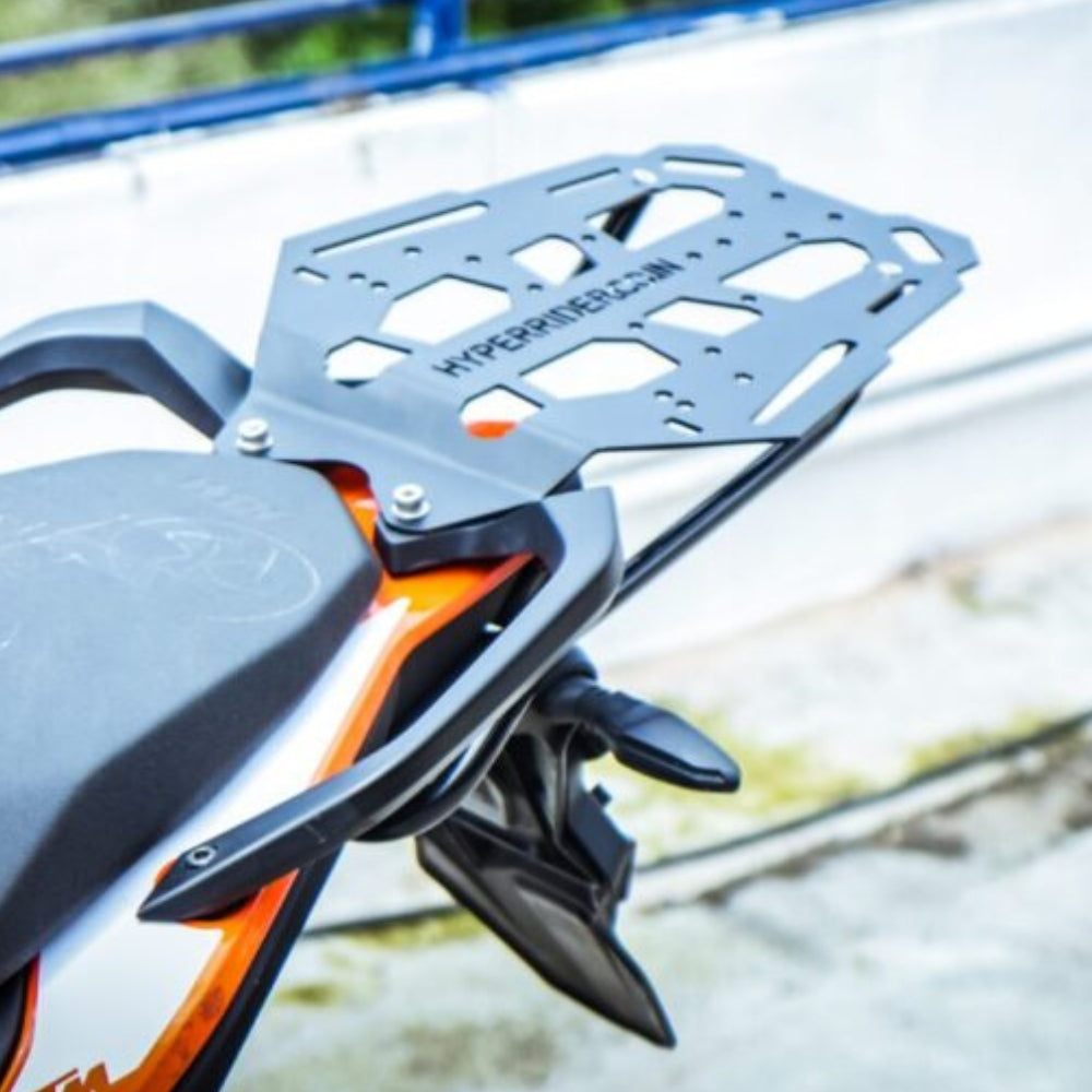 Hyperrider aluminium top rack plate for KTM Adventure 250