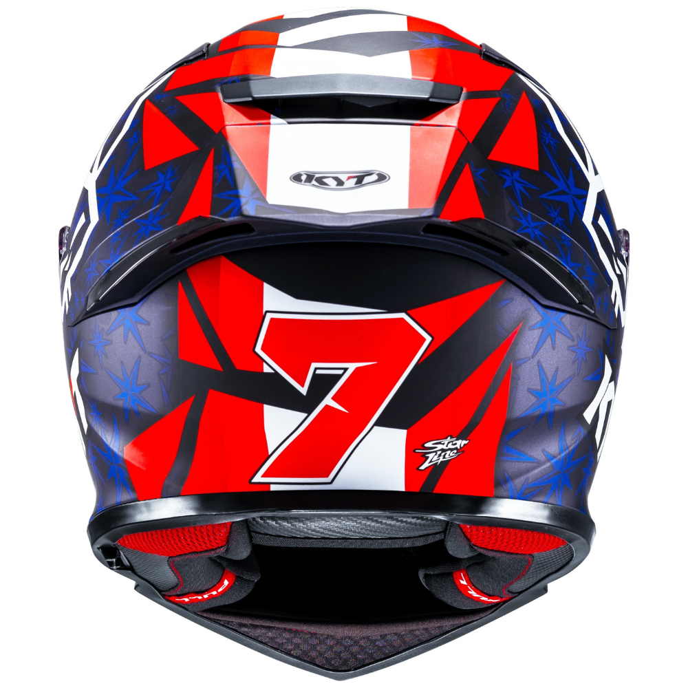 KYT R2R Pro Fernandez 2025 Replica Matt racing helmet aerodynamic design