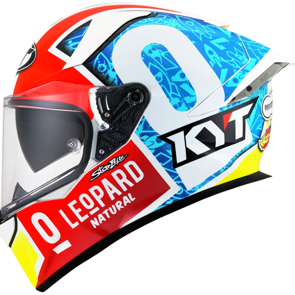 KYT R2R Pro Foggia Misano 2021 Replica Helmet side view