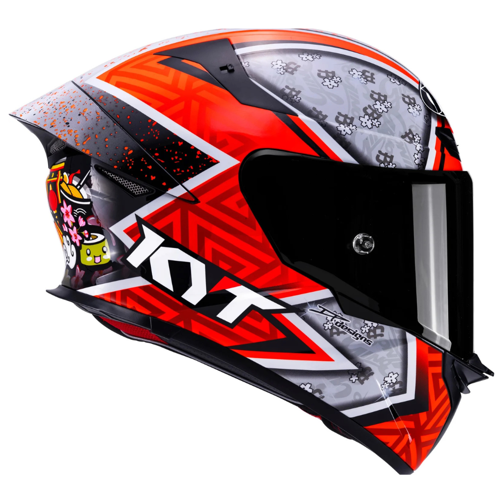 KYT TT Revo Gino Rea Replica Gloss ECE 22.06 ISI helmet
