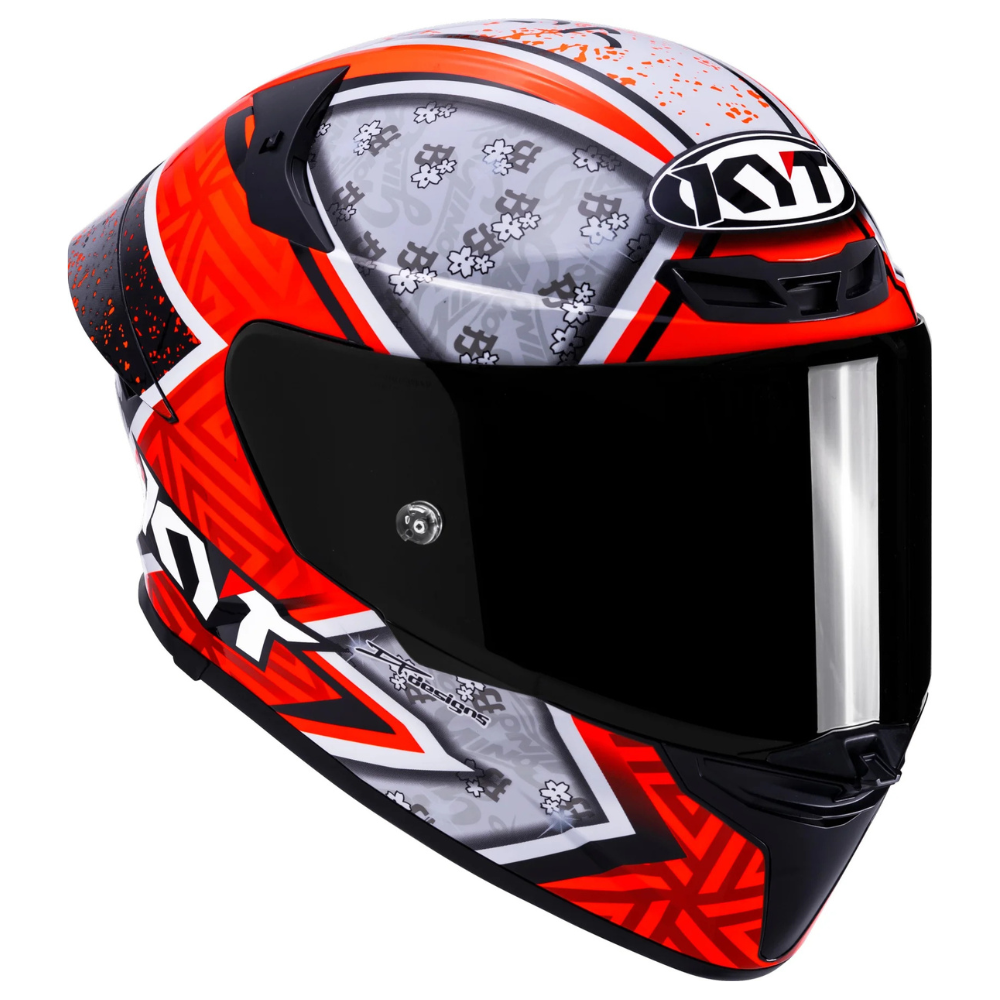 KYT TT Revo Gino Rea Replica Gloss sport touring helmet