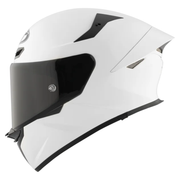 KYT TT Revo Plain Pearl White