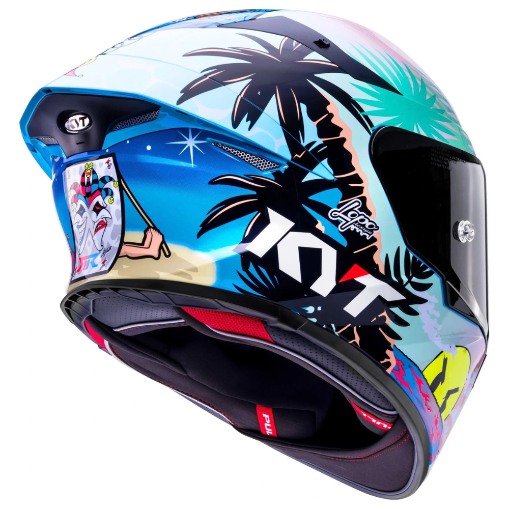 KYT TT Revo Riccardo Rossi BCN Replica
