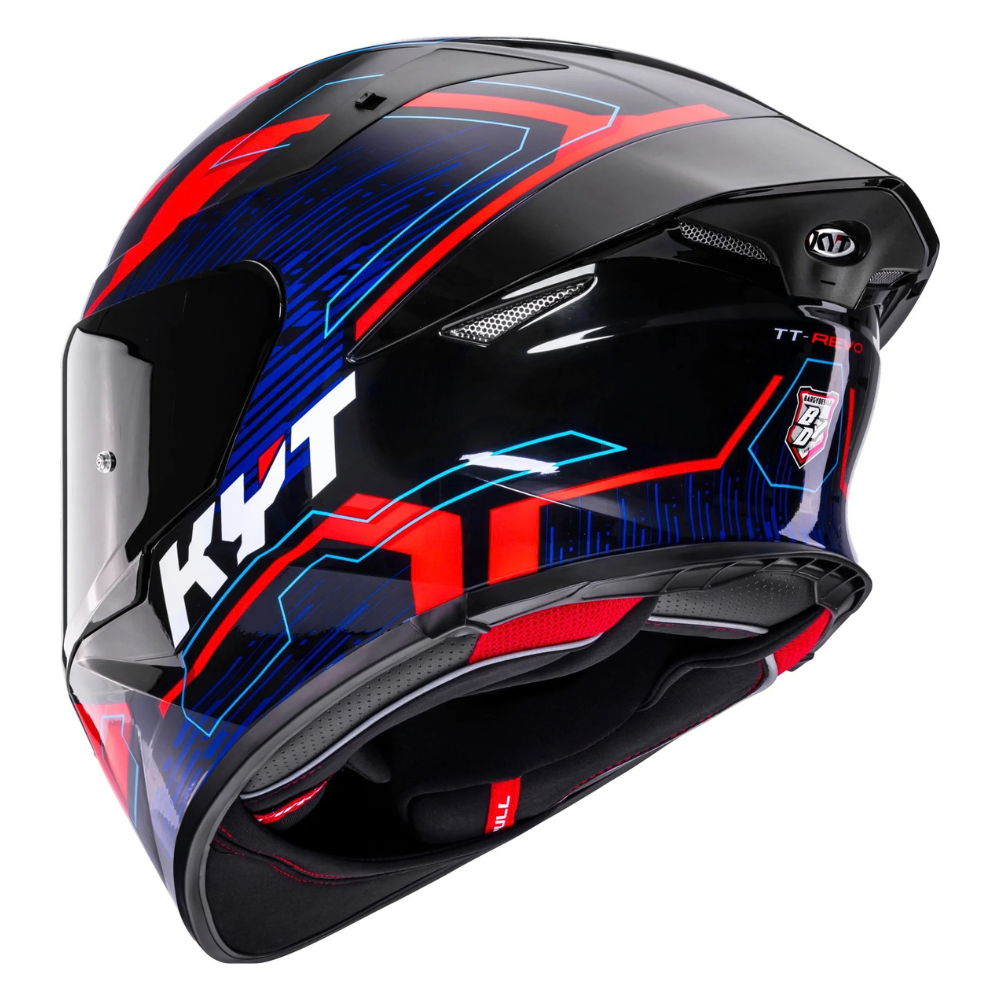 KYT TT Revo Speeding
