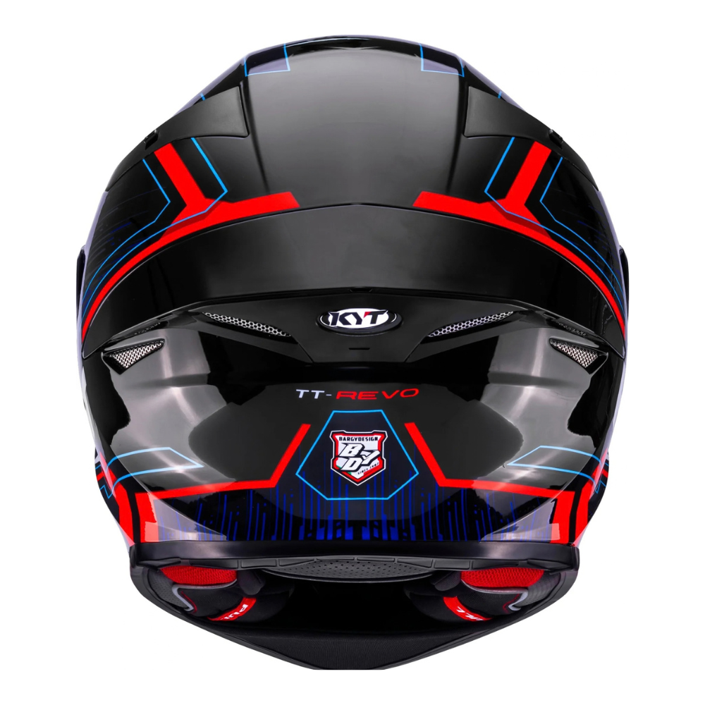 KYT TT Revo Speeding