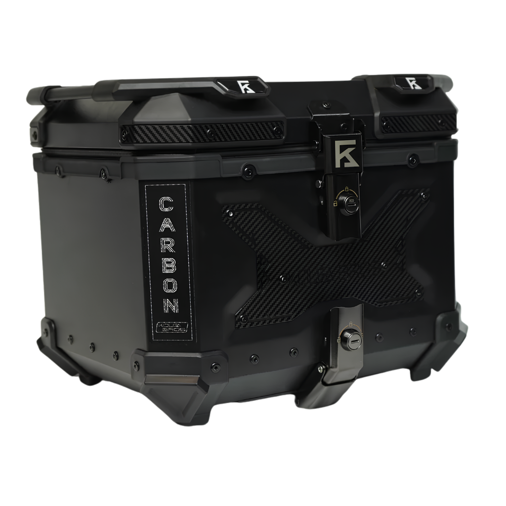 KOLGA BROS Carbon Moto Trunk 36L 45L 55L motorcycle top box at 6KIOM (6K)