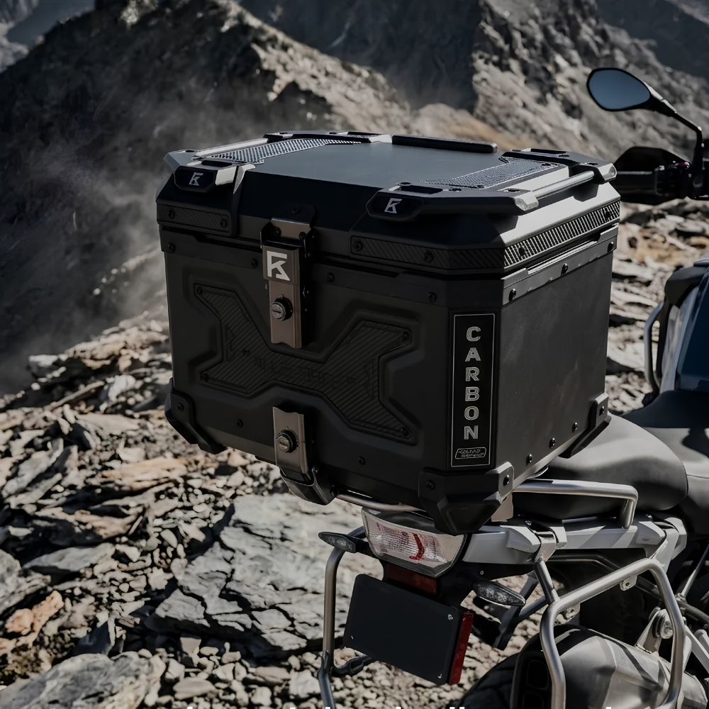 KOLGA BROS Carbon Moto Trunk motorcycle luggage top box available at 6KIOM (6K)