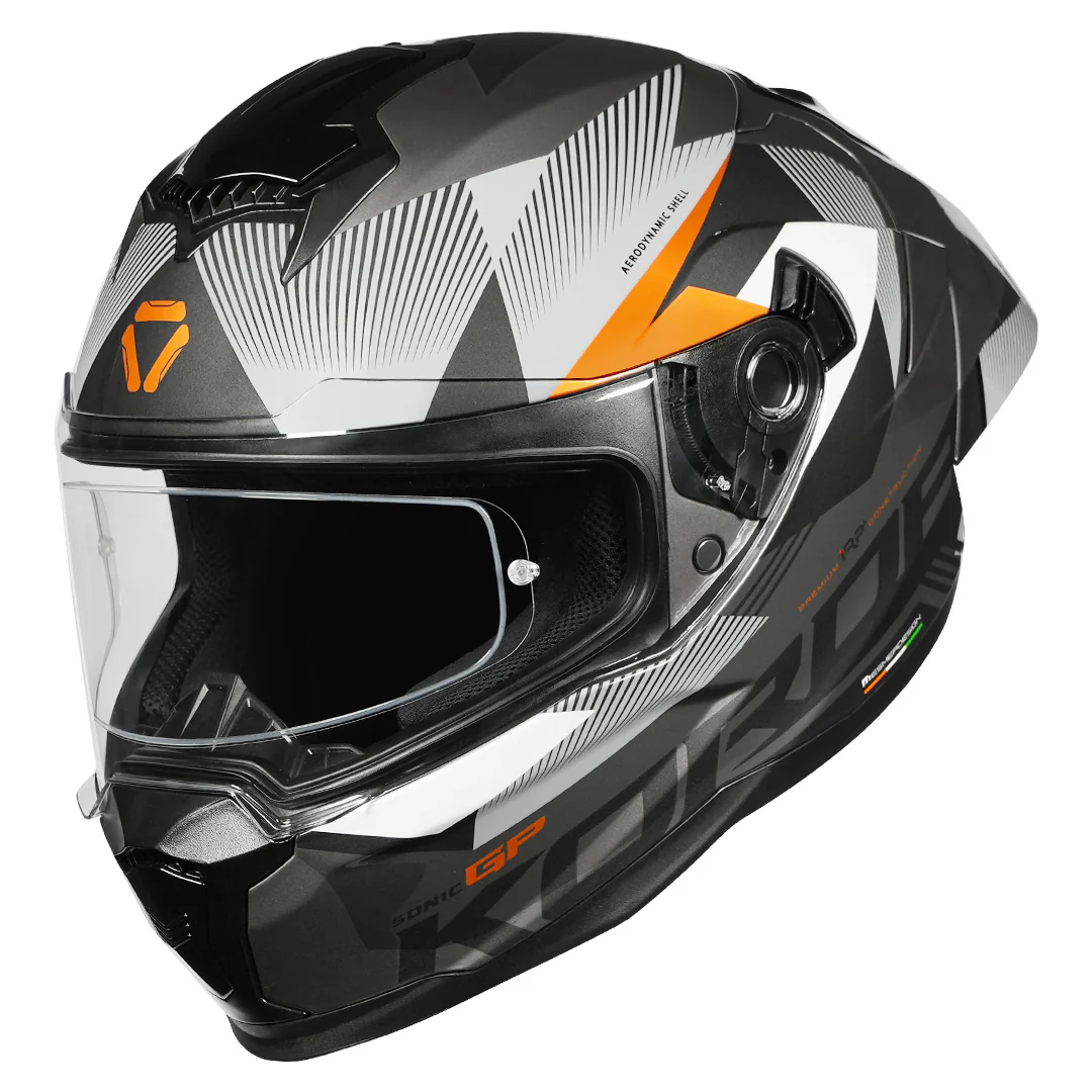 Korda Sonic GP Brave full-face motorcycle helmet