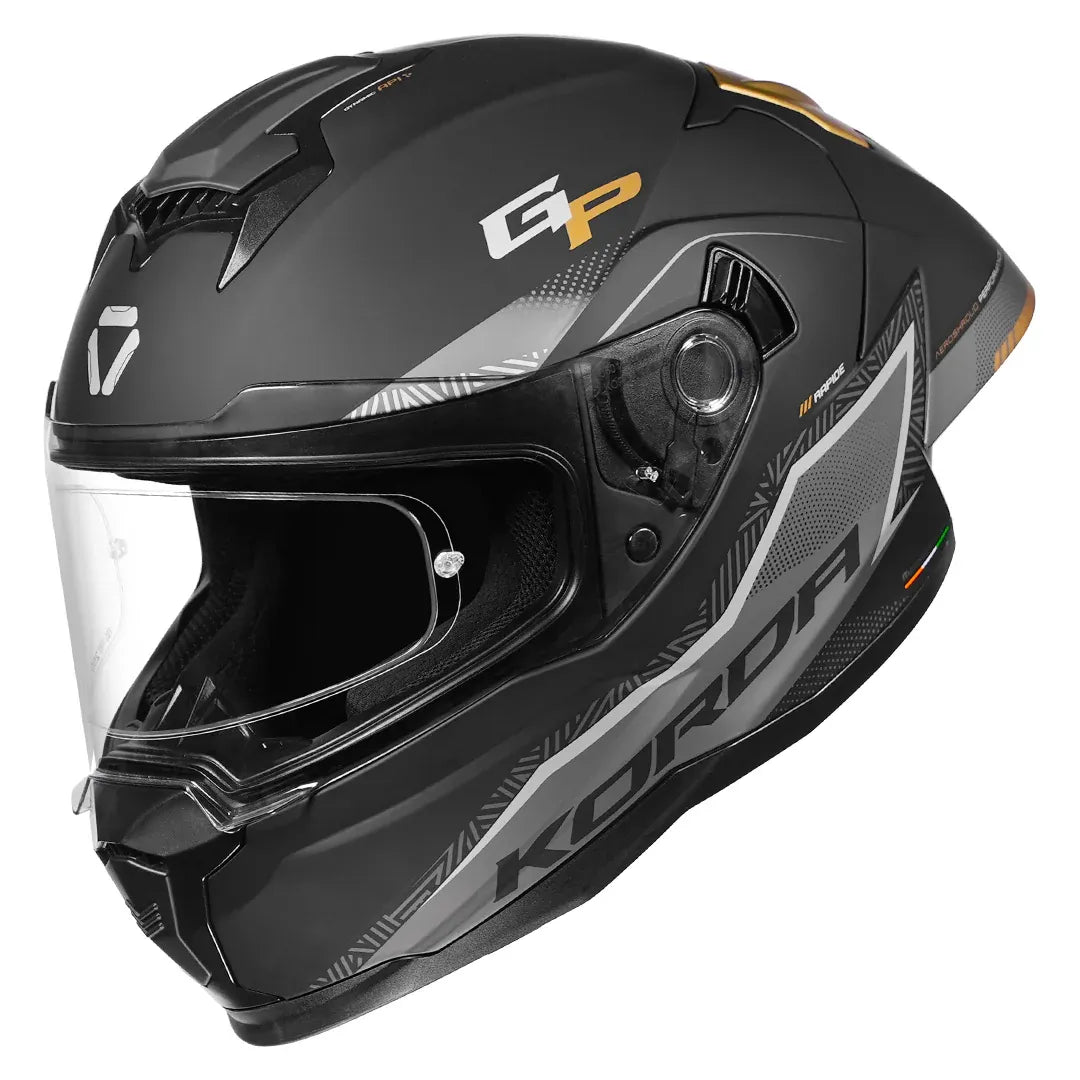 Korda Sonic GP Rapide Gold Full Face Helmet 