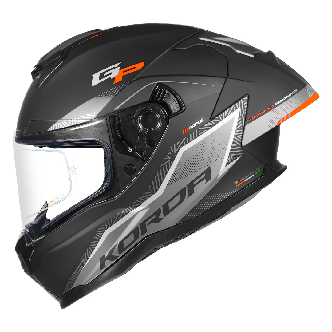 Korda Sonic GP Rapide Helmet Orange 