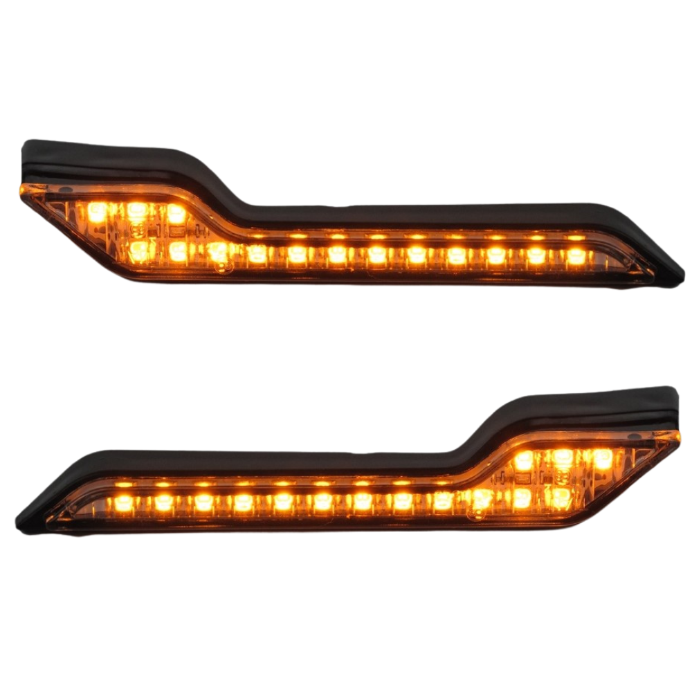 Barkbusters LED Amber Indicators for Motorcycle Handguards