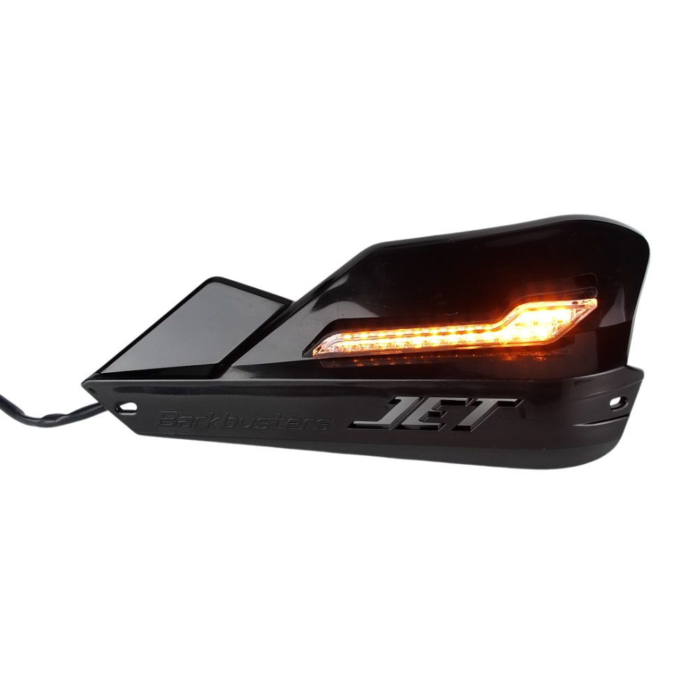Barkbusters Amber LED Handguard Indicators for Motorcycles - JET Handguard