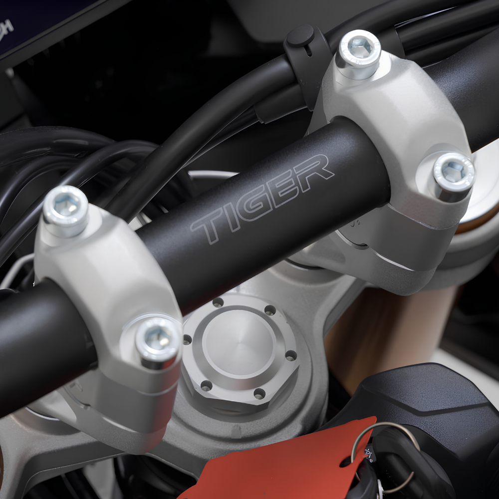 SW-MOTECH handlebar riser clamps for 28mm handlebars