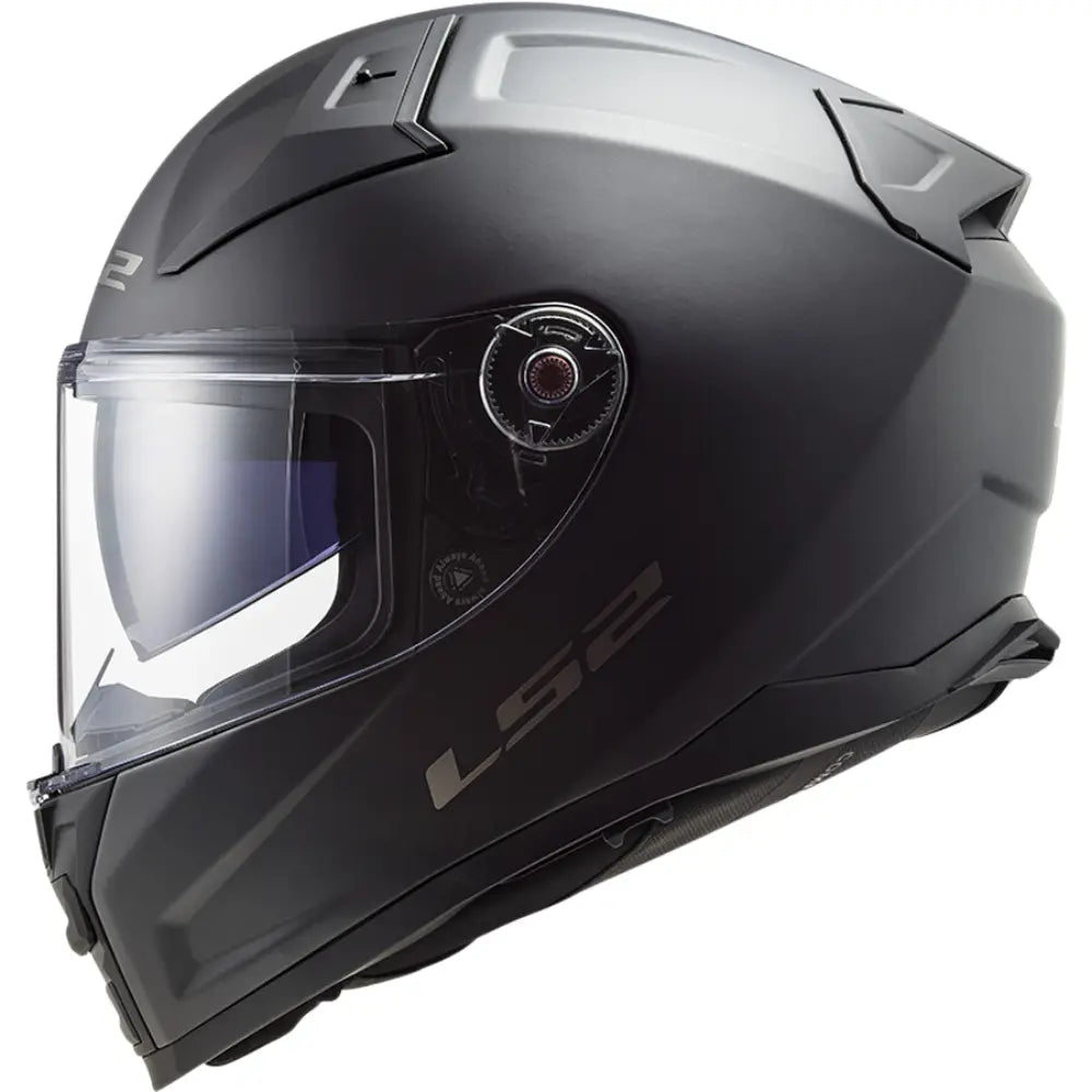 LS2 FF811 Vector II full-face sport touring helmet with HPFC fiberglass shell.