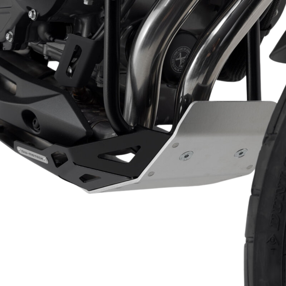 Honda NX500 with SW-Motech Engine Guard installed