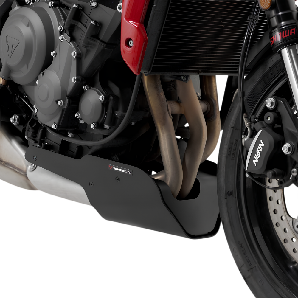 SW-MOTECH aluminium skid plate for Triumph Trident 660