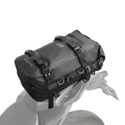 Rhinowalk Modular Motorcycle Dry Bag 15L Angled Rear Seat View Quick-Release Buckle Straps Black PVC-Coated Polyester | 6KIOM