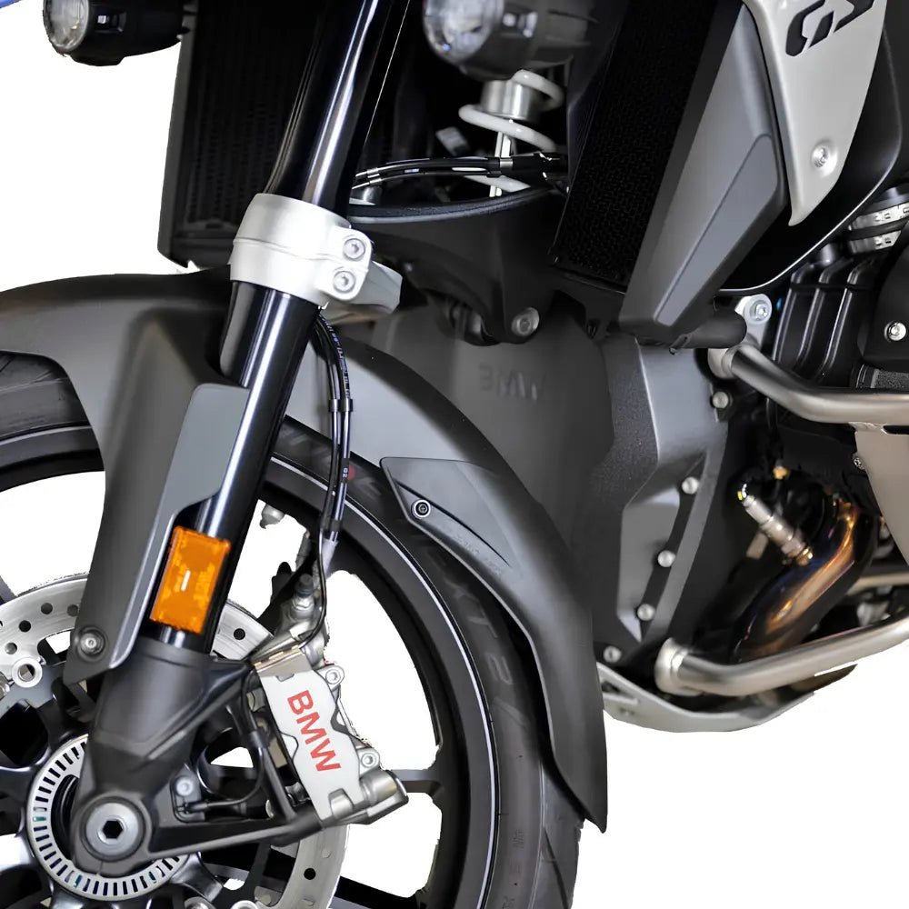MachineartMoto Avant 1300 GS/A fender extender with no-drill mounting system at 6KIOM (6K)