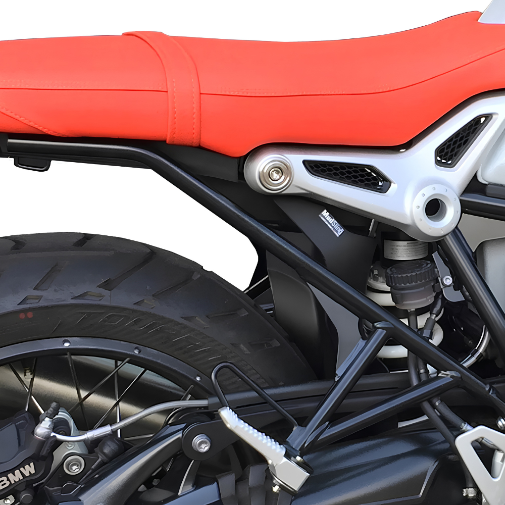 MachineartMoto R nineT rear mud guard with durable injection-moulded polypropylene construction.