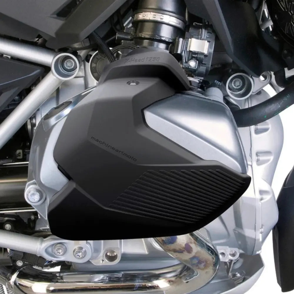 MachineartMoto X-Head 1250 cylinder head guards for BMW R 1250 GS and GSA at 6KIOM (6K).
