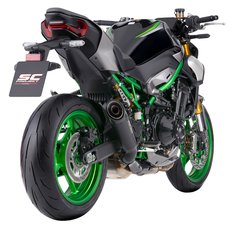 Kawasaki Z900 (2025+) S1 Slip-On Titanium Exhaust – SC Project