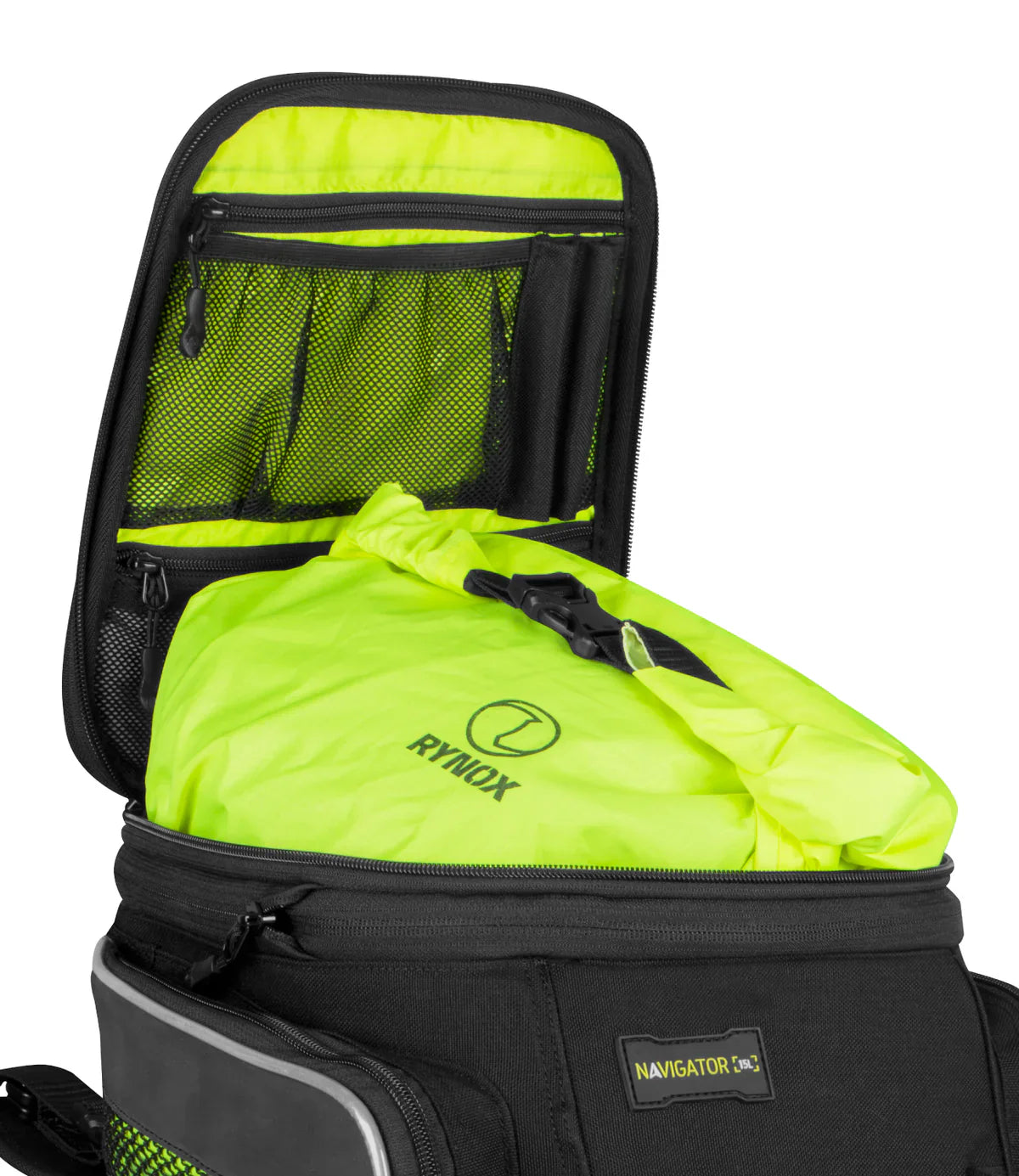 Navigator 15L tank bag – waterproof motorcycle luggage with quick-access storage